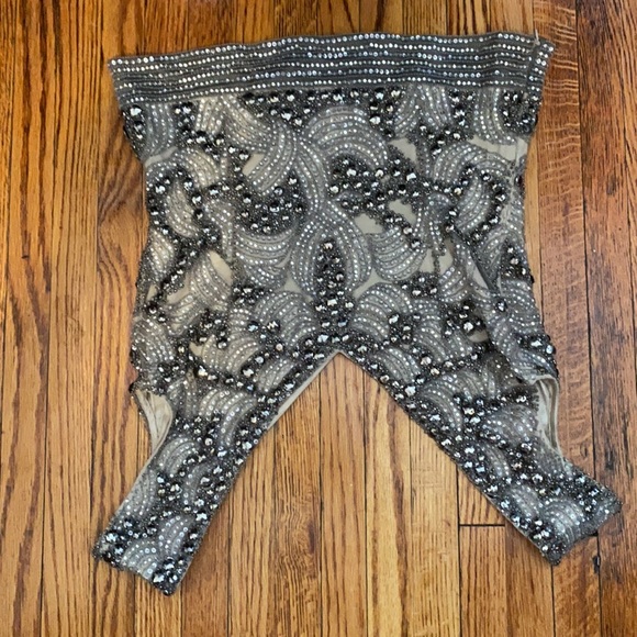 Colette Dinnigan sequence beaded dress top - Picture 4 of 4